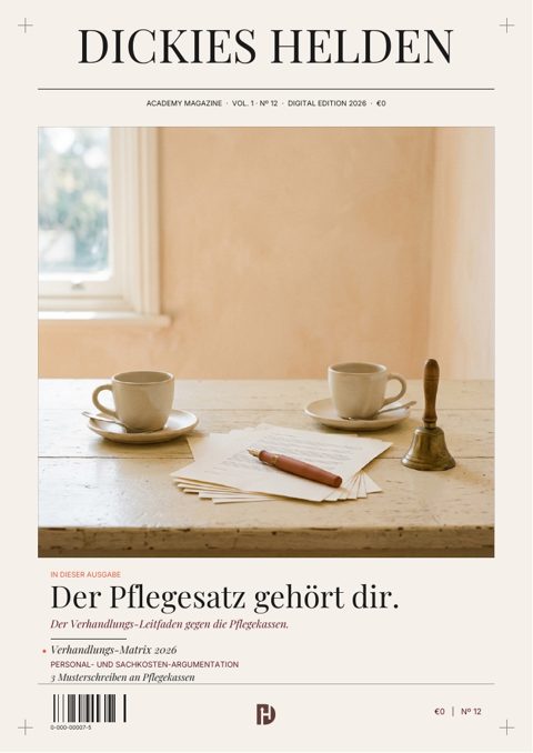 Der Pflegesatz gehört dir.