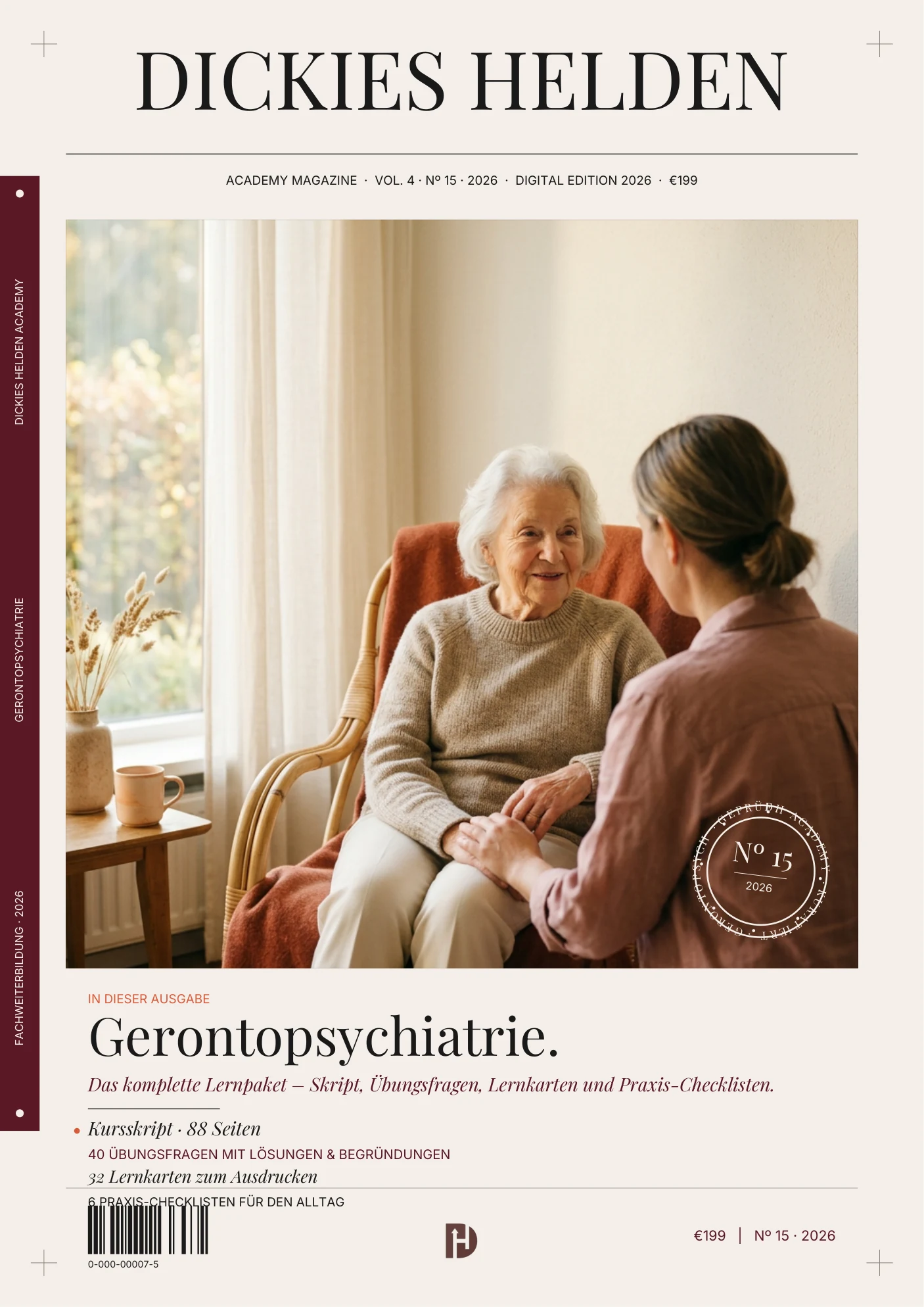 Cover: Lernpaket Gerontopsychiatrische Fachweiterbildung
