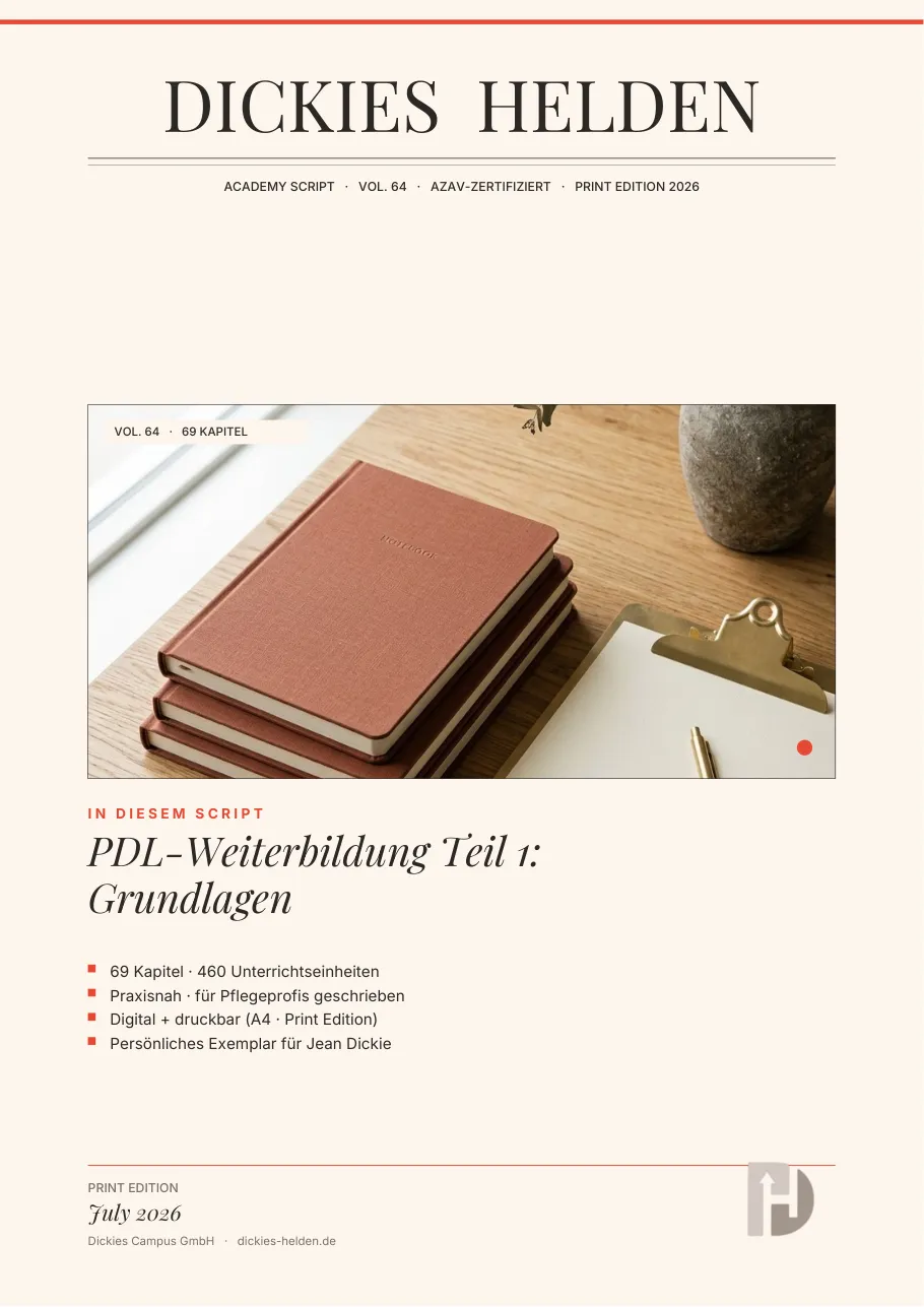 Cover: PDL-Weiterbildung · Skript-Bundle