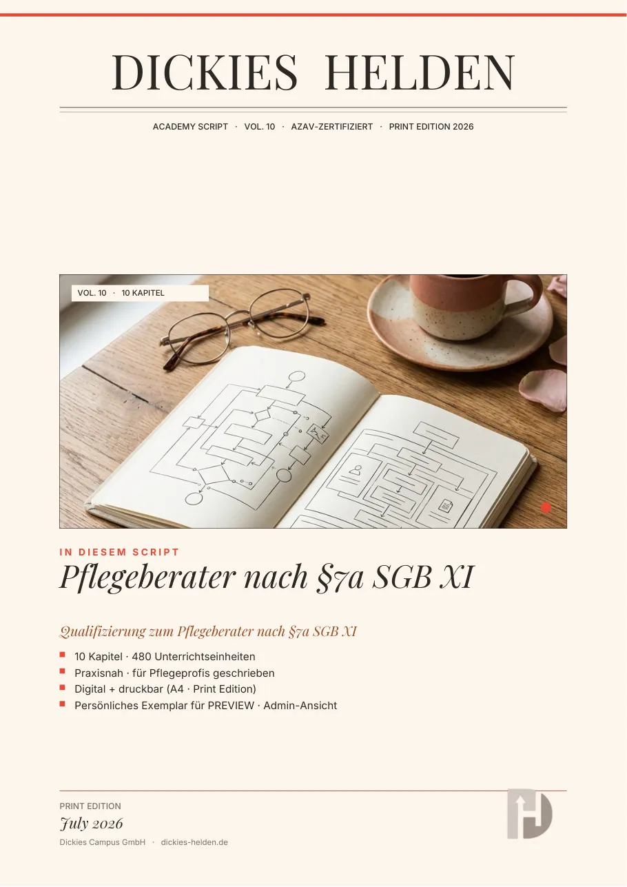 Cover: Pflegeberater nach § 7a SGB XI