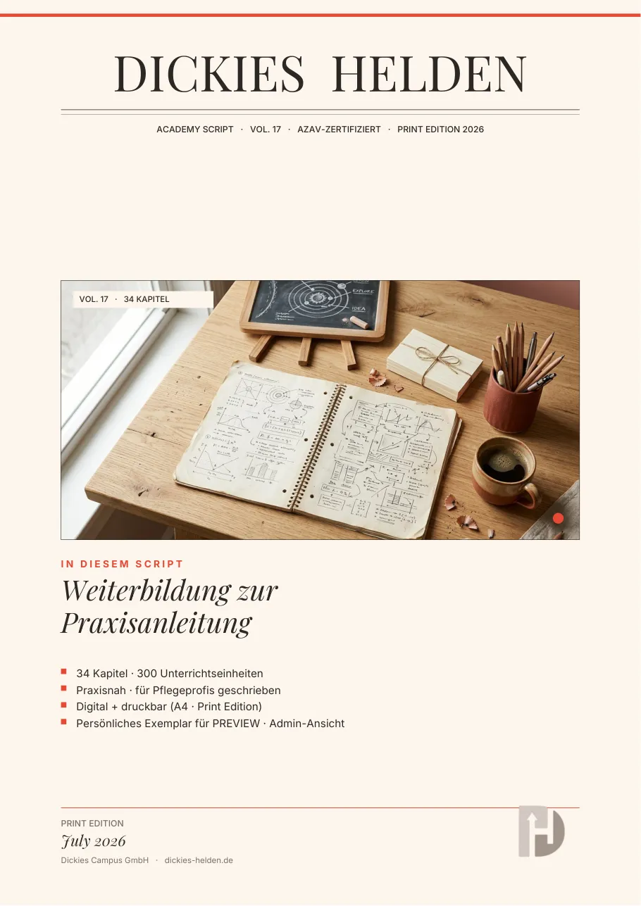 Cover: Weiterbildung zur Praxisanleitung