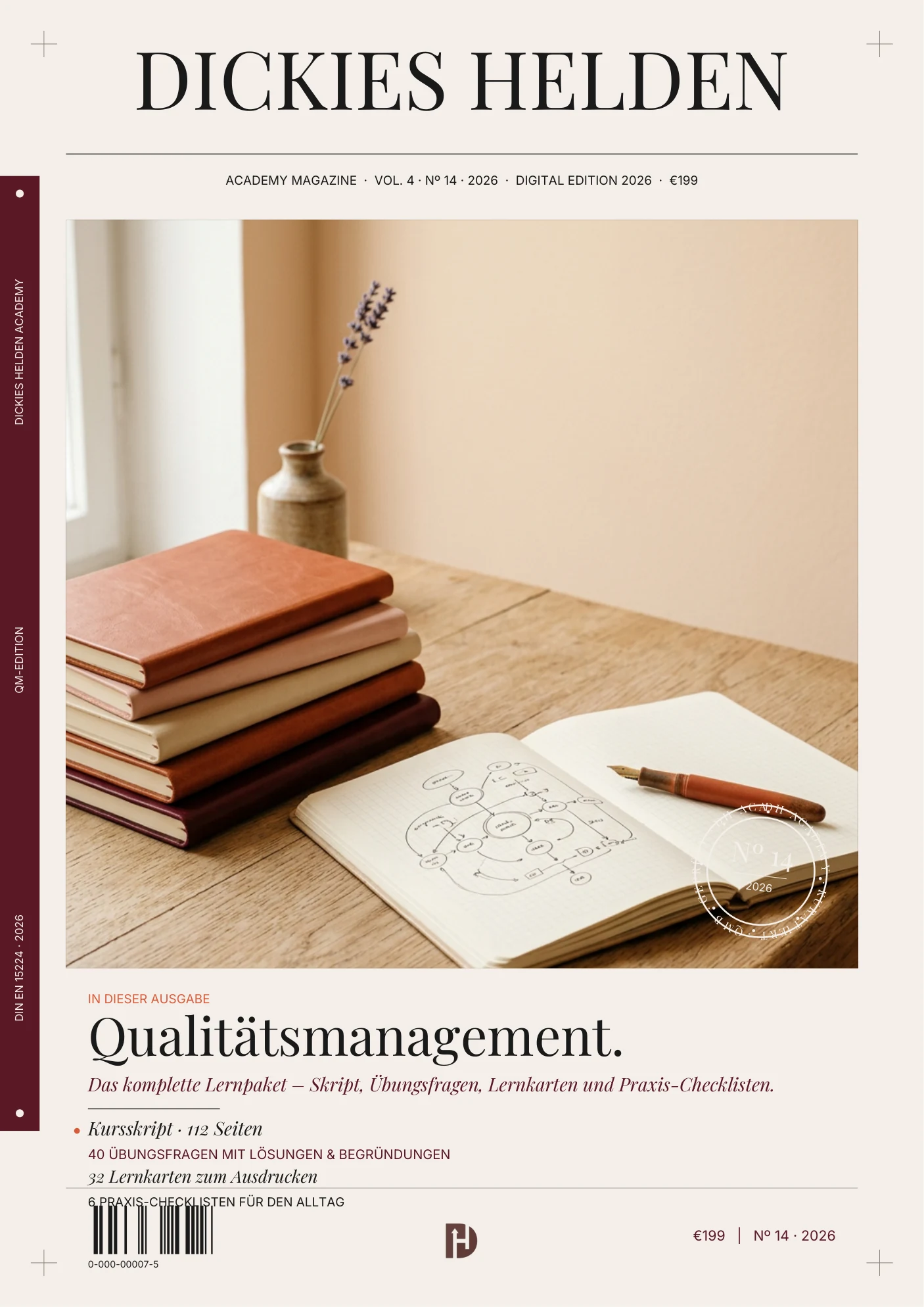 Cover: Lernpaket QM-Beauftragte:r im Gesundheitswesen