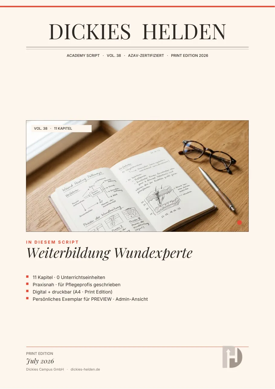 Cover: Weiterbildung Wundexperte